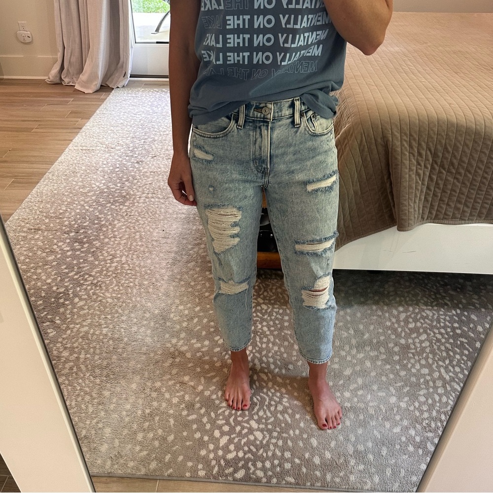 Abercrombie & Fitch The Boyfriend Mid Rise 26/2s